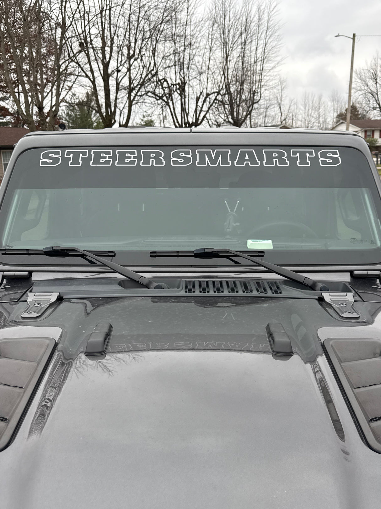 STEER SMARTS Windshield Banner