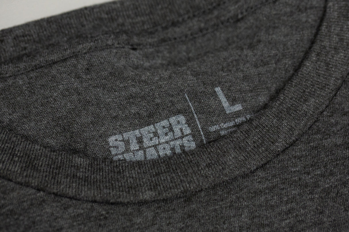 Steer Smarts Detroit Yeti T-Shirt (Gray)