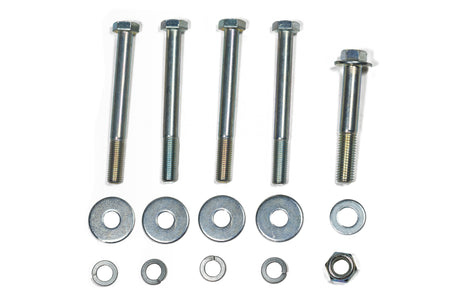 JK Frame Side Track Bar Reinforcement Bracket Hardware Kit - Steer Smarts