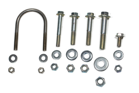 JK Track Bar Relocation Bracket Replacement Hardware Kit - Steer Smarts