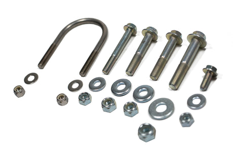 JK Track Bar Relocation Bracket Replacement Hardware Kit - Steer Smarts