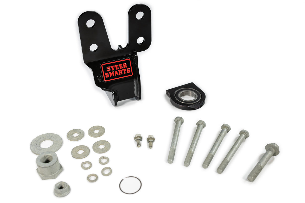 YETI XD™ JK/JKU Sector Shaft Brace With Frame Side Track Bar Reinforcement Bracket (Part# 79052001)