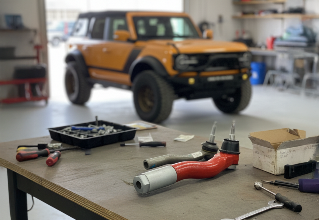 FORD BRONCO GETS A SMARTER AND BEEFIER STEERING OPTION