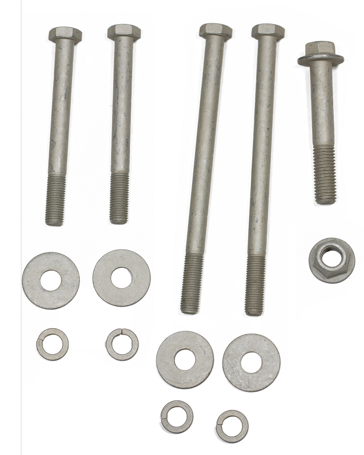 Sector Shaft Brace/Frame Side Track Bar Reinforcement Bracket Hardware Kit - JK/JL/JT ALUMINUM Steering Box Only