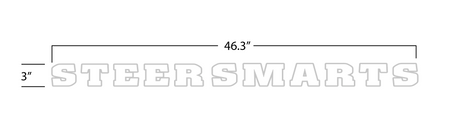 STEER SMARTS Windshield Banner