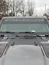 STEER SMARTS Windshield Banner