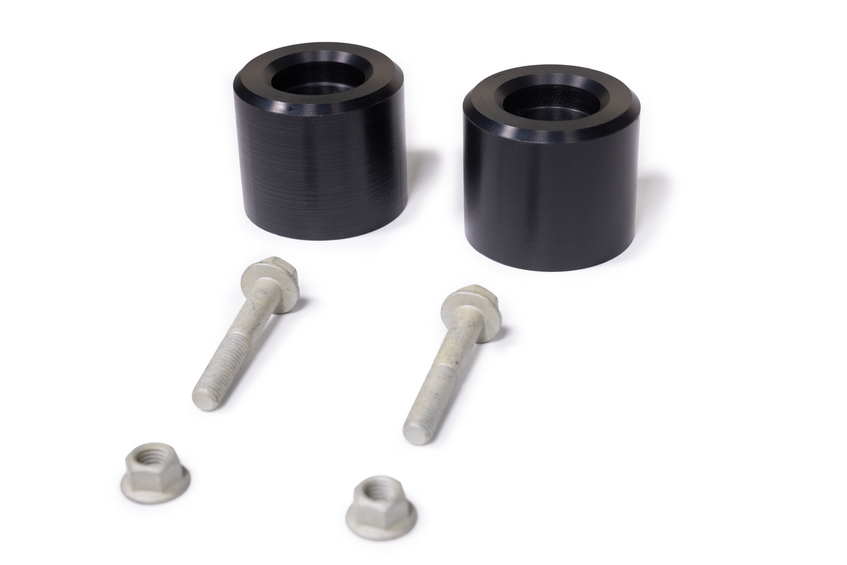 RōMR 2.5" JL/JT Wrangler/Gladiator Front Bump Stop Extensions (PART # 74002007)