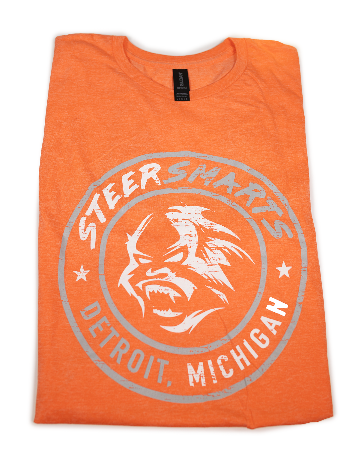 Orange Yeti Head T-Shirts