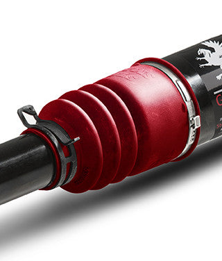 SCRATCH AND DENT - YETI XD™ JK Bottom Mount Drag Link with Griffin XD™ Attenuator - Red Bellow