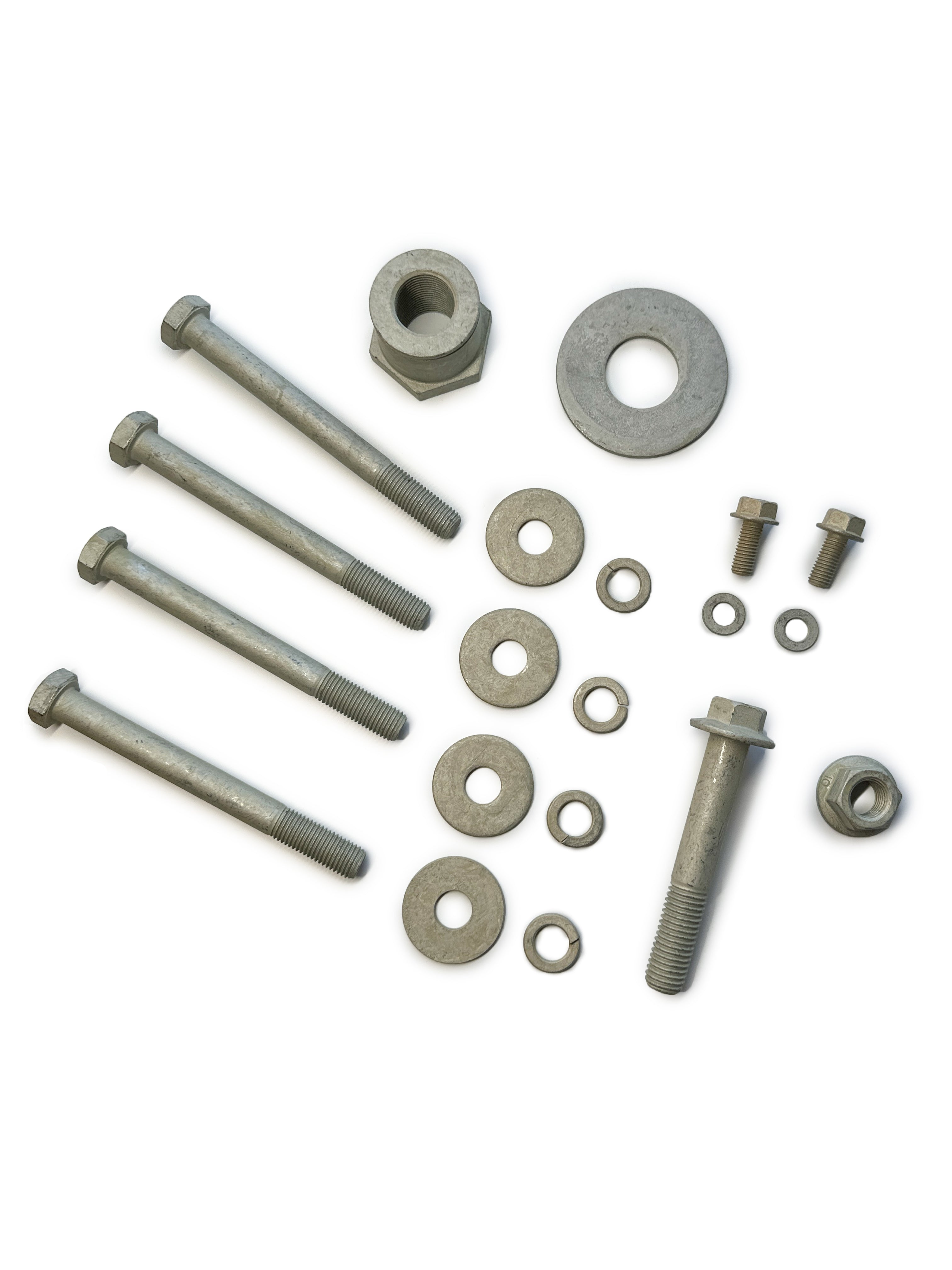 YETI XD™ JK/JKU Sector Shaft Brace With Frame Side Track Bar