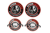 Yeti Face / Yeti Fist Sticker 4-Pack